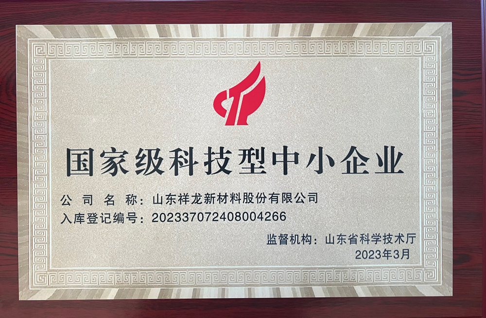 国家级科技型中小企业